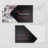 Cosmétologie de visite de cartes (Devant / Derrière)