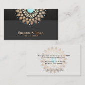 Cosmetologie Holistische Salon en Spa Logo Visitekaartje (Voorkant / Achterkant)