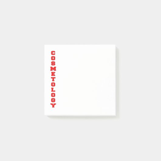 Cosmetologie Post-it® Notes (Voorkant)