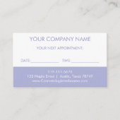 Cosmetologist Reminder Kaart (Voorkant)