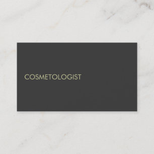 Cosmetologue moderne Carte de visite professionnel