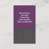 Cosmetologue ou maquillage Carte de visite (Dos)