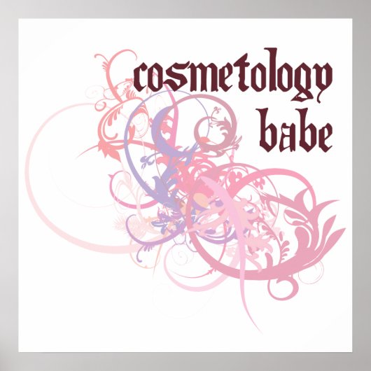 Cosmetology Babe Poster (Voorkant)