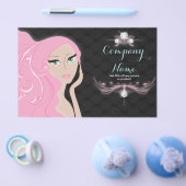 Cosmetoloog Haar make-up artiest SPA Salon Flyer (Enkel)