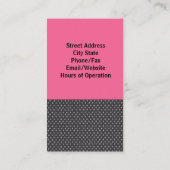 Cosmetoloog of artistieke Visitekaartjes van Makeu (Achterkant)