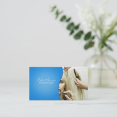 Cosmetoloog visitekaartje (Staand voorkant)