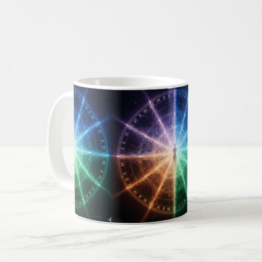 Cosmic 2026 Energy Alignment Astrology Mug (Devant gauche)