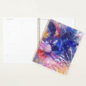 Cosmic Abstract Cat Dreamscape  (Devant avec enveloppe)