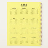 Cosmic Abstract Cat Dreamscape  Planner (Achterkant)