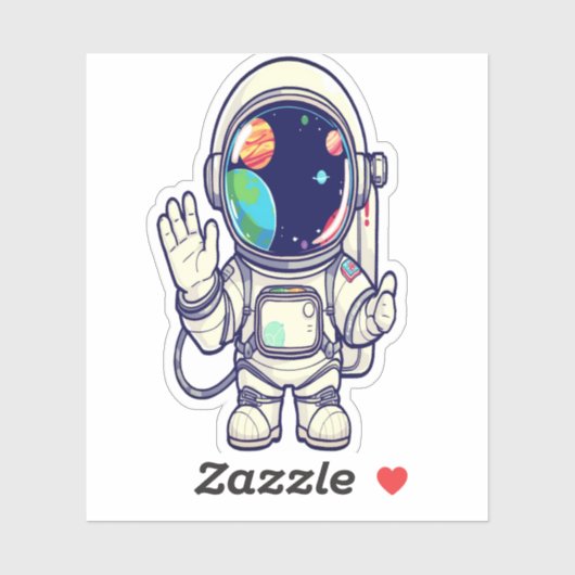 Cosmic Adventure Sticker Set - Buitenste Ruimte De (Vel)