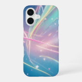 Cosmic Aurora Ribbon Phone Case iPhone 16 Hoesje (Achterkant)