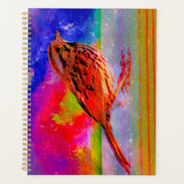 Cosmic Bird Dreamscape Art Print" Planner
