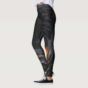 Cosmic Black Hole Leggings