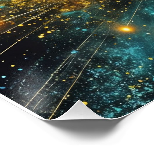 Cosmic blast perfect poster (Hoek)