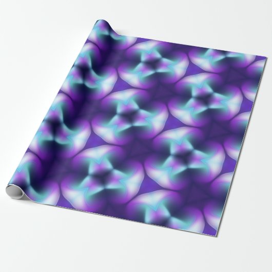 Cosmic Blue Cadeaupapier (Uitgerold)