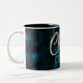 Cosmic Blue Chaos Coordonnateur Mug (Gauche)