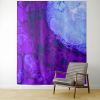 *~* Cosmic Brew Turquoise Abstracte Circle Magenta