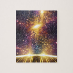 Cosmic brighest star leuke ruimte landschap legpuzzel