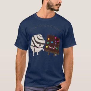 Cosmic Brownie and Zebra Cake T T-shirt