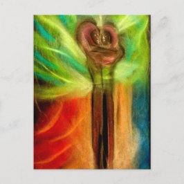 Cosmic bruiloft briefkaart