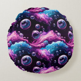 Cosmic Bubble Burst Rond Kussen