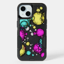 Cosmic Bubbles Otterbox coque - iphone 15 coque