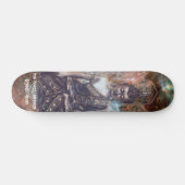 Cosmic Buddha's Cadence Code "Nooit panic" 7'3/4" Skateboard (Horizontaal)