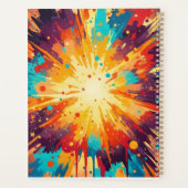 Cosmic Burst Abstract Splatter Art (Dos)