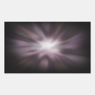 Cosmic Burst Artwork Rechthoekige Sticker