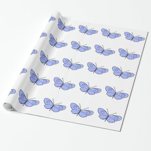 Cosmic Butterfly Cadeaupapier (Uitgerold)
