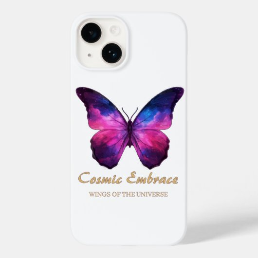 Cosmic Butterfly Galaxy Wings Case-Mate iPhone Case (Achterkant)