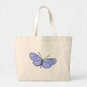 Cosmic Butterfly Grote Tote Bag (Voorkant)