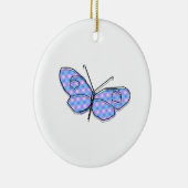 Cosmic Butterfly Keramisch Ornament (Rechts)