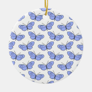 Cosmic Butterfly Pattern Keramisch Ornament