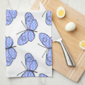 Cosmic Butterfly Pattern Theedoek (Quarter Fold)