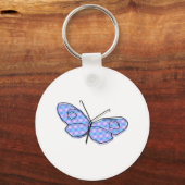 Cosmic Butterfly Sleutelhanger (Voorkant)
