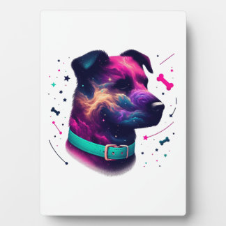 Cosmic Canine Graphic Tee Fotoplaat
