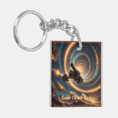 Cosmic Cannon Chaos Sleutelhanger (Voorkant Links)