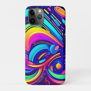 Cosmic Canvas: Een universum van kleur iPhone 11 Pro Hoesje