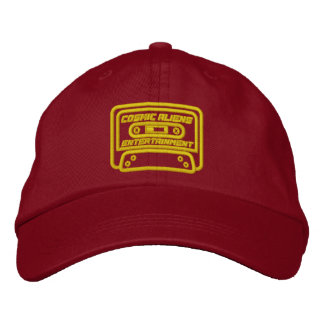 Cosmic Cassette Dad Hat Geborduurde Pet