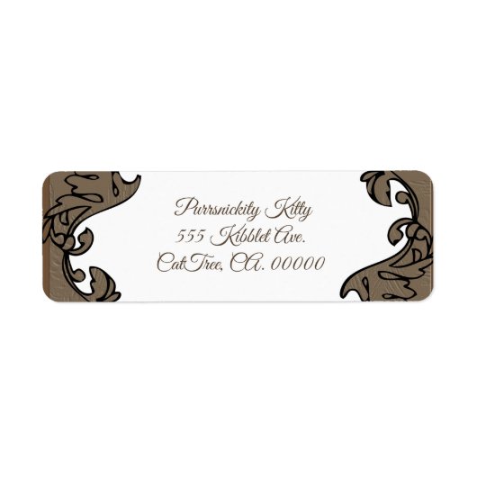 Cosmic Cat Acorn Etiket (Voorkant)