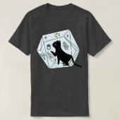Cosmic Cat Crystal 1 T-shirt (Design voorkant)