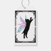 Cosmic Cat Dandelion Cadeaulabel (Voorkant)