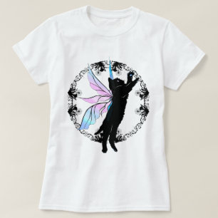 Cosmic Cat Dandelion T-shirt