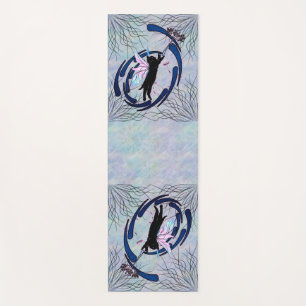 Cosmic Cat Dandelion Yogamat