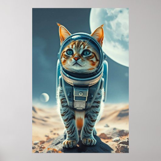Cosmic Cat Dreams Poster (Voorkant)