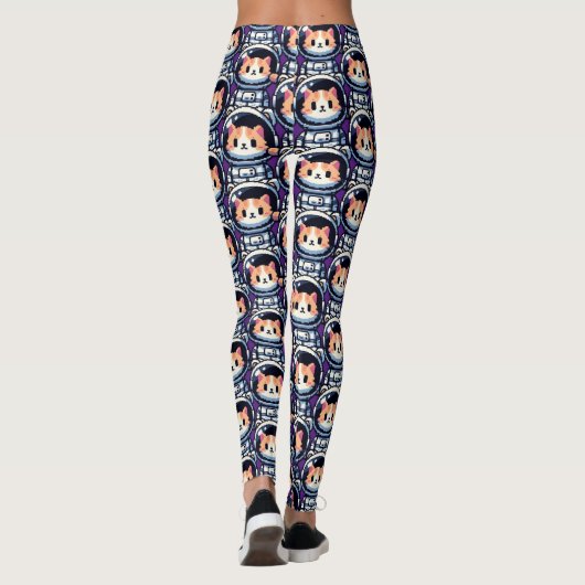 Cosmic Cat Explorer Leggings (Achterkant)
