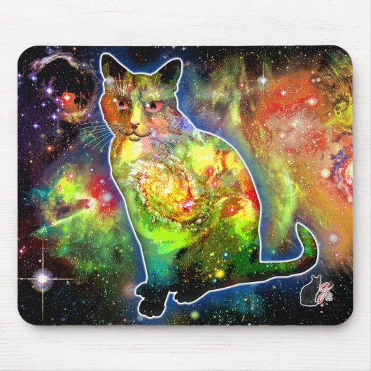 Cosmic Cat Omicron Muismat (Voorkant)