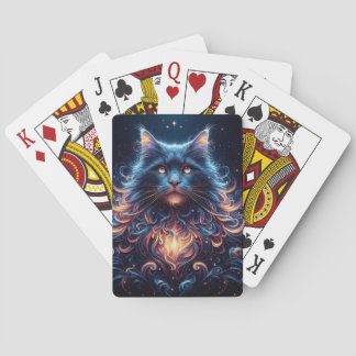 Cosmic Cat Playing Cards Pokerkaarten