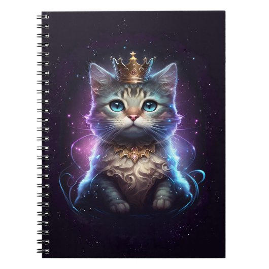 Cosmic Cat Princess - Notitieboek (Voorkant)